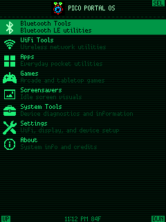 Pico Portal OS 2.x launcher